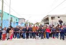 Inauguró Carlos Peña Ortiz pavimentación por más de 4.6 MDP en la colonia Satélite