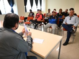 Reunión previa al Torneo Estatal de Taekwondo