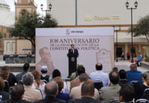 Conmemoraron 108 Aniversario de la Constitución Mexicana