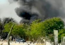 Ciudadanos piden apoyo de los bomberos tras incendio en predio