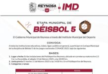 Convocatoria abierta para la Etapa Municipal de Béisbol 5