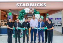Inauguró Carlos Peña Ortiz tercera sucursal Starbucks en Reynosa