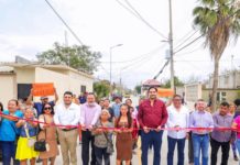 Entregó Carlos Peña Ortiz pavimentación del Imparable Programa de Obras en Reynosa