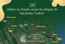 Reliquia de San Judas Tadeo llegará a la Diócesis de Tampico