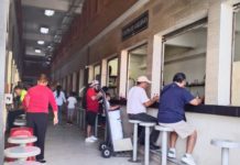 No aumentaron ventas de locatarios del área gastronómica este fin de semana largo