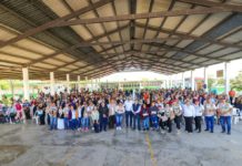 Mostró Julio César Chávez técnicas con el Alcalde Carlos Peña Ortiz en el Polideportivo Reynosa