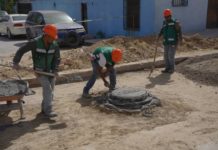 Supervizan rehabilitación de infraestructura hidráulica y drenaje pluvial