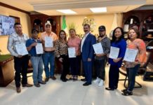 Nuevos representantes de la Secretaría de Bienestar Social en zona rural