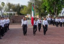 Realizan honores en festejos de Aniversario de la fundación de H. Camargo