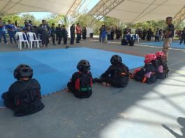 Participan jóvenes en torneo de arte marcial en Centro de Bienestar de Ciudad Madero