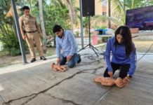 Capacitan a personal del COBAT en primeros auxilios