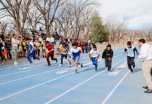 Las Águilas de la Secundaria Federal fueron sede de las competencias de atletismo