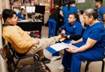 Llevan Brigada Asistencial a la Secundaria No. 9 “Profr. Cándido Moreno Ruiz”