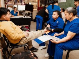Llevan Brigada Asistencial a la Secundaria No. 9 “Profr. Cándido Moreno Ruiz”