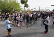 Realizan gran rodada ‘”Ejercítate en Familia” en Miguel Alemán