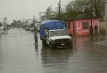 Se registra más de dos pulgadas de lluvia en Matamoros