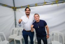 Fantástica cartelera boxística presentaron Carlos Peña Ortiz y Julio César Chávez