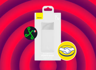 Solo 134 pesos es lo que cuesta este increíble power bank Baseus en un precio de regalo: 10,000 mAh y carga segura