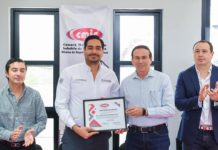 Recibió Carlos Peña Ortiz donativo por 1.5 MDP de CMIC-Reynosa