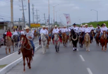 Celebraron tradicional cabalgata conmemorativa al aniversario de Reynosa