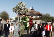 Conmemoran 219 aniversario del natalicio de Benito Juárez
