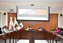 Firman convenio de coordinación y colaboración entre el INE y el IETAM