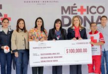 Inicia Mónica Villarreal la Colecta Anual de la Cruz Roja en Tampico