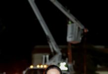 Supervisa Mónica la Modernización del Alumbrado Público