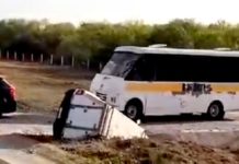 Vuelca unidad en el temible “Viaducto de la Muerte”