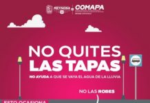 Exhorta COMAPA a proteger drenaje evitando retirar las tapas de alcantarilla