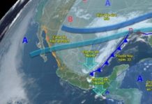 Frente Frío 33 provocará lluvias FUERTES en estos 3 estados