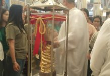 Con fe y devoción cientos de fieles acuden a visitar la reliquia de San Judas Tadeo en Tampico