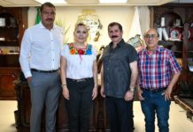 Sostiene Miguel Almaraz reunión por la educación