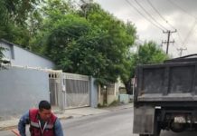 Llevaron a cabo labores de bacheo en distintos sectores de la ciudad