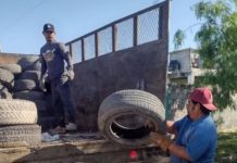 Realizan ampaña de eliminación de criaderos en la colonia Ampliación El Porvenir