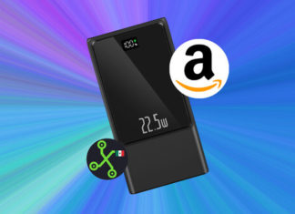 La power bank que necesitas está en Amazon, cuesta 299 pesos, tiene 20,000 mAh de capacidad y carga rápida para hasta tres celulares