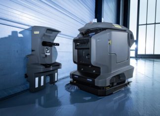 Karcher lanza en México este monstruoso robot de limpieza que es capaz de limpiar un aeropuerto sin ayuda humana: Kira B 50
