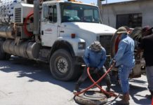 Realizó COMAPA limpieza de pozos y sondeo de drenaje sanitario en colonias Independencia y Balcones de Alcalá