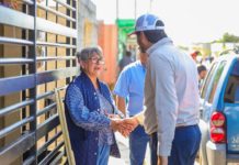 Encabezó Alcalde de Reynosa amplio recorrido en La Joya