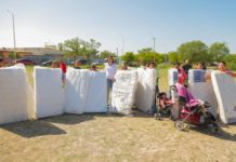 Unen esfuerzos DIF-Reynosa y ciudadanía en colonia Nuevo Amanecer