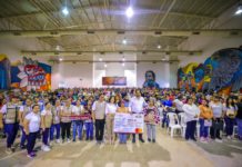Entregan Becas Coordinadores Estatal, Regional y Alcalde de Reynosa