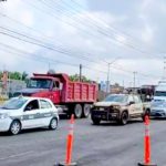 Accidente vial deja daños materiales y caos vehicular (2)