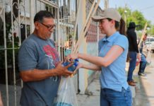 Llevan DIF Reynosa y Voluntariado con respaldo de ciudadanos apoyo a familias afectadas por las lluvias