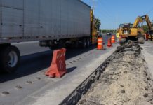 Trabaja COMAPA en construcción de colector sanitario sobre libramiento Reynosa-Monterrey