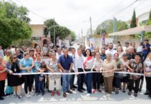 Entrega Mónica Villarreal Tercera Obra de Pavimentación en una Semana