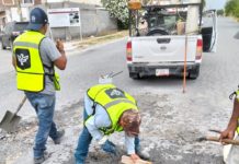 Instaló COMAPA tapas de alcantarilla en distintos puntos de la ciudad