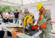 Mónica Villarreal Impulsa la Seguridad con Campaña de Canje de Armas