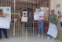 Madres de familia cierran primaria de Madero; Señalan afectaciones a programas escolares