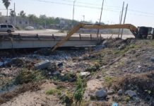 Trabaja Gobierno de Reynosa en mantenimiento de drenes y canales