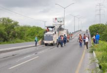 Rehabilitación del Puente Jarachinas impulsa movilidad en Reynosa